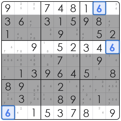 extreme sudoku tips